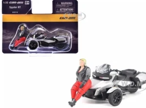 Canam Spyder 1:32 RT Silver Die Cast Toy - Picture 1 of 1
