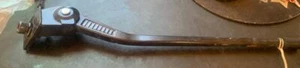 Pata de cabra para bicicleta NOS 270/mm negro sin marca - Imagen 1 de 3