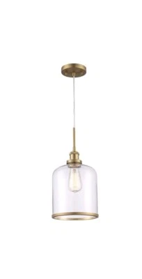 Trans Globe Lighting PND-2184 Dorina 8"W Mini Colgante - Dorado Nuevo (Caja Abierta) Foto 1 de 3