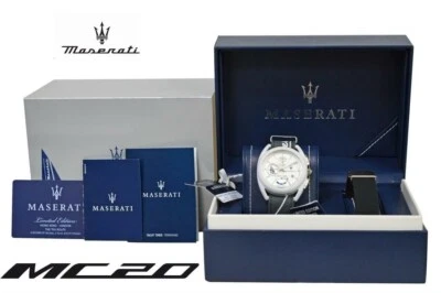 Reloj Maserati MC20 Trimarano Yacht Master Cronógrafo Biocerámica Limitado 41MM Foto 1 de 4