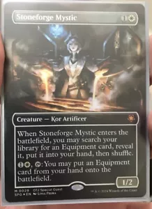 Stoneforge Mystic (0029) *FOIL* Borderless Special Guest OTJ MTG NM/MT - Picture 1 of 1