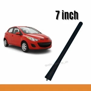 Antena aérea de radio de mástil AM/FM de repuesto negra de 7" para Mazda 2 (2012-2019) - Imagen 1 de 3