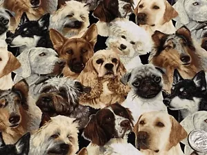 Razas de tela para perros empaquetadas TRADICIONES DE TELA algodón 1/4 yarda 1697Z - Imagen 1 de 4
