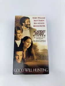 Good Will Hunting (1997) Matt Damon, Robin Williams - VHS Sealed NEW IGS Ready - Picture 1 of 5