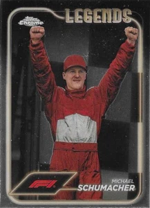Michael Schumacher #192 2024 Topps Chrome Formula 1 - F1 Legends - Picture 1 of 2