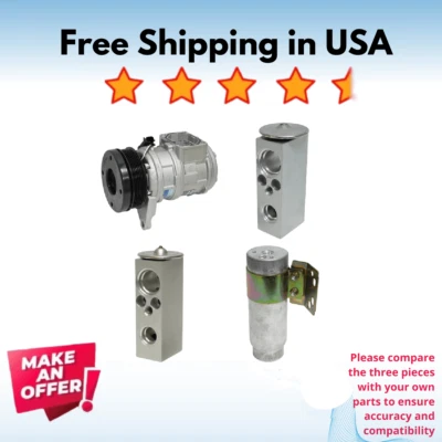 Kit Compressor A/C Fit Dodge Grand Caravan 1996-00, Plymouth Grand Voyager 1999 - Image 1 of 4