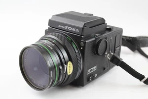Zenza Bronica ETRS Medium Format Film Camera Working w/ 75mm F/2.8 Lens - Picture 1 of 7