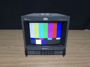Sony 8" BVM-9044QD RGB Component Trinitron CRT Monitor Burn-in - Picture 1 of 15