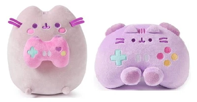 New GUND 9.5" Pusheen Gamer and 7" Controller Plush Bundle Officially Licensed - Image 1 of 4