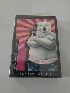 Always Coca-Cola Coke Polar Bear Factory Sealed Playing Cards 1997 New ⭐⭐ - Picture 1 of 7