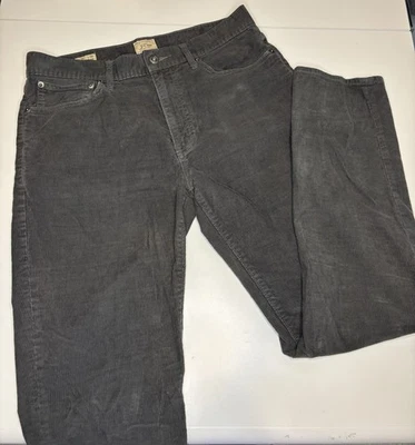 J Crew Pants Mens 31x31 1040 Athletic Corduroy Straight Leg Chino Gray Casual - Image 1 of 4