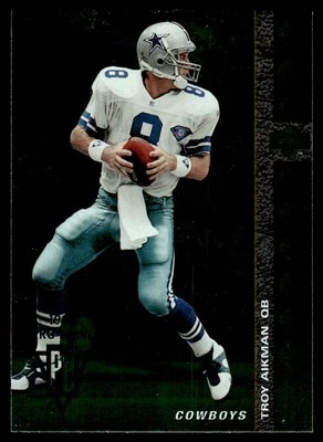 1994 SP Troy Aikman Dallas Cowboys #117 - Image 1 of 2