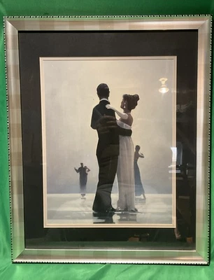 Jack Vittriano Dance Me To The End Of Love - Impressão emoldurada ~ 18” X 22” - Imagem 1 de 4