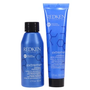 Redken Extreme Shampoo 1.7 oz & Extreme Conditioner 1.01 oz Combo Pack - Picture 1 of 8