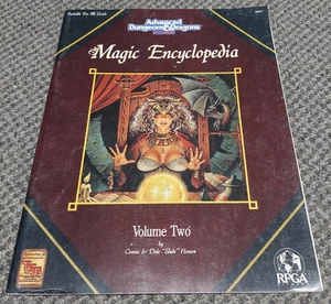 Magic Encyclopedia Volume Two - Advanced Dungeons & Dragons AD&D 2E TSR 9421 - Picture 1 of 3