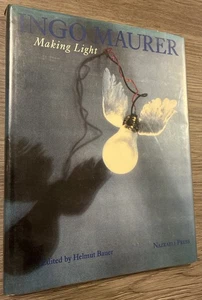 Ingo Maurer Making Light 1992 Hardcover HCDJ In Mylar - Imagen 1 de 6