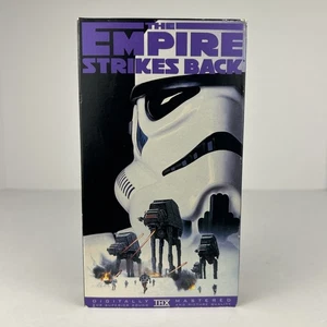Star Wars: The Empire Strikes Back (VHS, 1995) Mark Hamill Harrison Ford - Bild 1 von 4