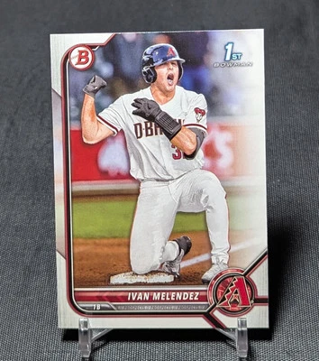Ivan Melendez 1st Rookie 2022 Bowman Draft Card #BD-29 Arizona Diamondbacks - Image 1 of 2