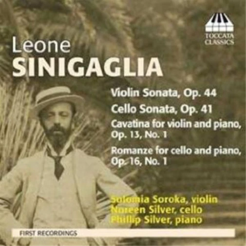 Leone Sinigagli Leone Sinigaglia: Violin Sonata, Op. 44/Cello Sonata, Op. 4 (CD) - Bild 1 von 1