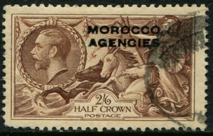 AGENCIAS MARRUECOS 1935-37 2/6 REGRABADO SG73 USADO - Imagen 1 de 1