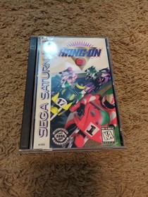 Hang-On GP (Sega Saturn, 1995) Complete with Manual and Registration Card Foam