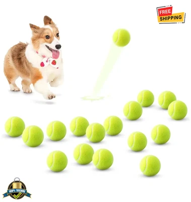 6 piezas pelotas de tenis para perros compatibles con lanzadores automáticos de pelotas perros pequeños Foto 1 de 4