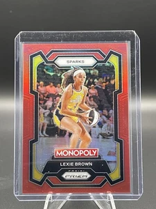 Panini Prizm Monopoly WNBA 2024 #41 Lexie marron rouge Prizm /99 Los Angeles Sparks - Photo 1/3