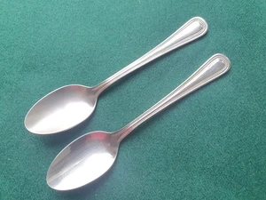 Vintage Oneida Herzogin (Perle) - Teelöffel x 2 Edelstahl - Bild 1 von 3