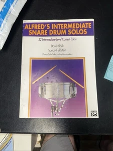 Alfred's Intermediate Snare Drum solos Feldstein Unmarked - Picture 1 of 1