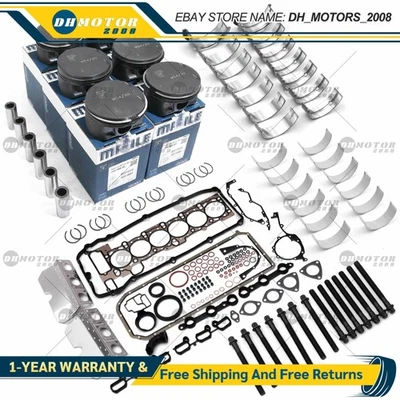 Cylinder Rebuilding Overhaul Kit For BMW M3 330i E39 E46 2.5 3.0 3.2 M52 M54 S52 - Image 1 of 4