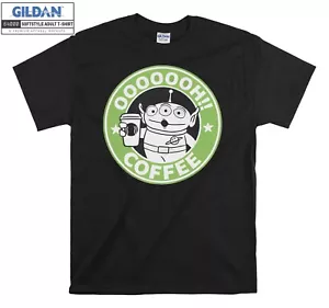 Disney Pixar Toy Story Cute Alien With Coff Hoodie Tshirt Men Women Unisex AC141 - Picture 1 of 9