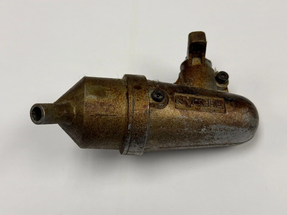 Nice Kyosho Vintage RC Helicopter Heli Muffler / Pipe .30 30 Size : Concept - Image 1 of 1