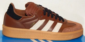 Adidas Originals Samba XLG scarpe da uomo in pelle taglia 10 10,5 o 11 JH7141 marrone - Foto 1 di 8