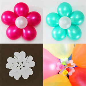10pcs Flower Balloons Clip Baloon Decoration Accessories Plum Clip Sealing Clamp
