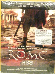 BRAND NEW SEALED ROME HBO Series Trailer Entire 1st Episode COLLECTIBLE - Picture 1 of 1