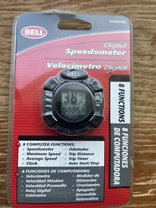 Bell 8 Computer Function Digital Speedometer For Bicycles 20" to 27" Sealed - Picture 1 of 4