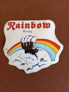 RARO ADESIVO STICKER RAINBOW   RISING ADESIVO ANNI 80 MUSICA ROCK - Imagen 1 de 1