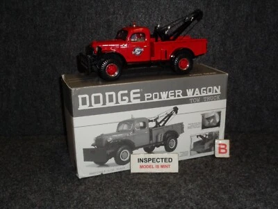 First Gear 18-2486 TOW TIMES 1946 DODGE POWER WAGON TOW TRUCK WRECKER 1:30 Scale - Image 1 of 4