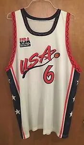 Champion Dream Team USA Anfernee Penny Hardaway Stitched Blank Shaq Magic Sz 48 - Picture 1 of 6