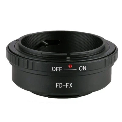 FD-FX Aperture Control Adapter For Canon FD mount lens to Fujifilm Fuji Camera - Image 1 of 4
