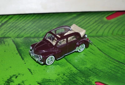 RENAULT 4 CV DECOUVRABLE DECOUVERTE SOLIDO FRANCE COMME NEUF sans boite - Photo 1/4