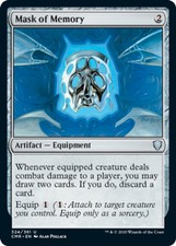 Mask of Memory - Commander Legends - NM, English MTG Magic FLAT RATE SHIP
