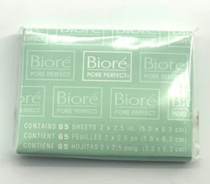 Biore Pore Perfect Papers 65 Sheets - Picture 1 of 4