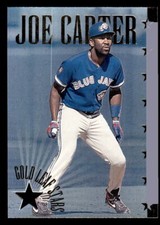 1995 Leaf JOE CARTER Gold Leaf Stars #d 3702/10000! BLUE JAYS