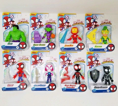 MARVEL Spidey and His Amazing Friends Action Figure 🕸YOU PICK and CHOOSE Ghost+ Cover