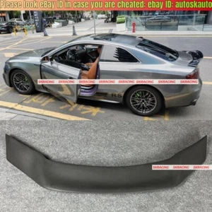 Unpainted For Audi A5 S5 RS5 Coupe 2009-2016 Rear Trunk Lip Spoiler Boot Wing - Picture 1 of 13