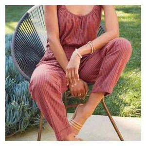 Sundry for Evereve striped summer trouser and cami set NWT 100% cotton - Picture 1 of 16