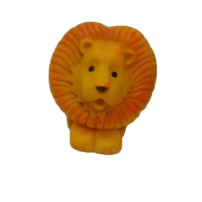 Juguete de baño de león Avon The First Years 1979 vintage chirrido hecho en Taiwán Foto 1 de 4