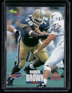 Ruben Brown 1995 Classic NFL Rookies #14 Buffalo Bills - Picture 1 of 2