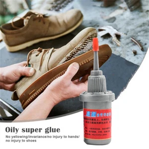 Super Glue Shoe Sole Repair Glue Coat For Fixing Shoes Boots Leather Rubber - Picture 1 of 9